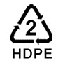 HDPE #2 (High Density Polyethylene) Plastic Recycling